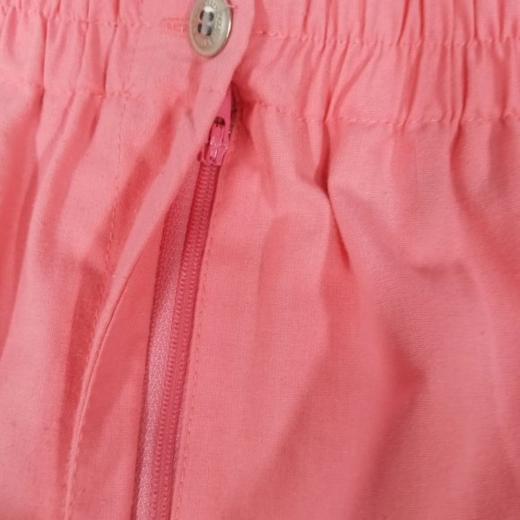 Karen Scott Women's Pink Pants Size 16 Stretch Elastic Waist Front Pockets - Picture 9 of 12